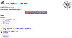 Desktop Screenshot of mogiel.net